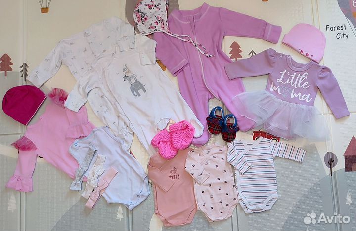 Вещи пакетом 0-3 (50-62)