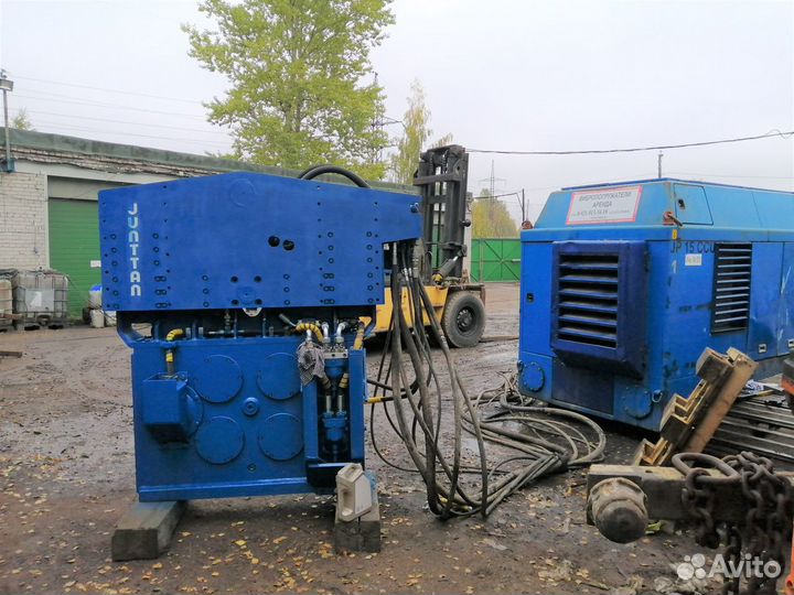 Аренда вибропогружателей junttan, muller