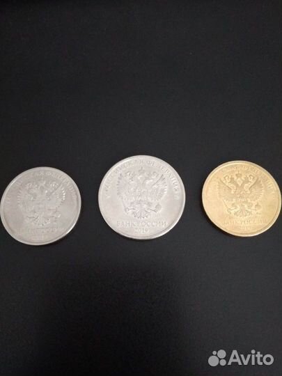 Лот 1,2,5,10 рублей 2019 г ммд UNC