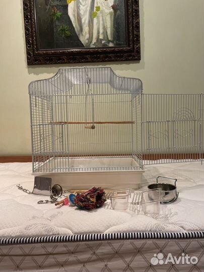 Клетка для волнистого попугая