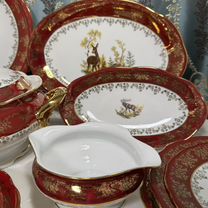 Столовый сервиз на 6 персон охота чехия