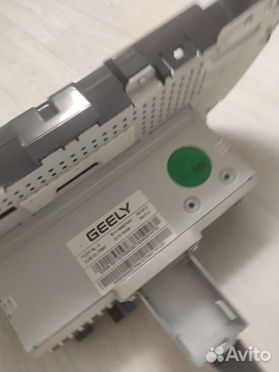 Оригинальная штатная магнитола Jeely Atlas 2020