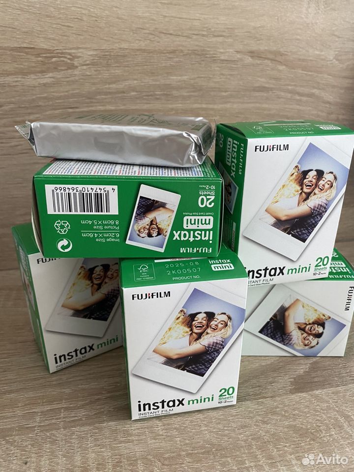 Картридж фотопленка Fujifilm instax мини (mini)