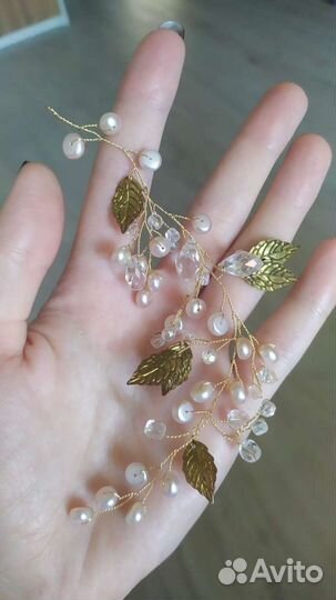 Свадебное украшение для волос