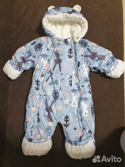 Комбинезон теплый,беби гоу,размер 68