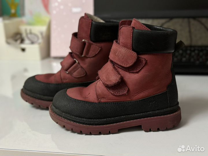 Ботинки для девочки 27 (29) на байке