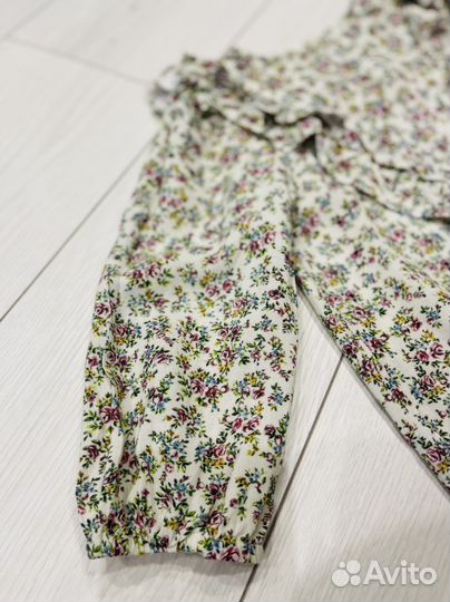 Рубашка блуза на девочку новая Zara 6 лет 116 см