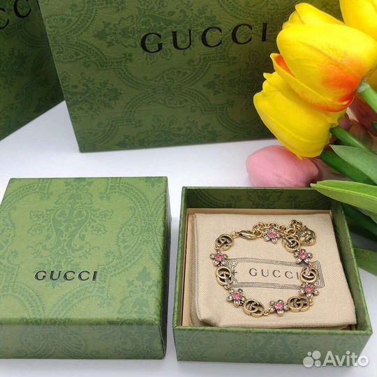 Браслет цветы gucci