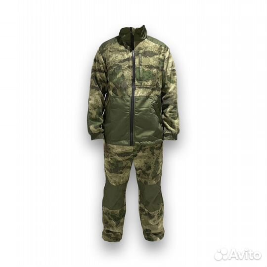 Костюм флисовый 1124 мох (52-54/182-188) 52-54/182