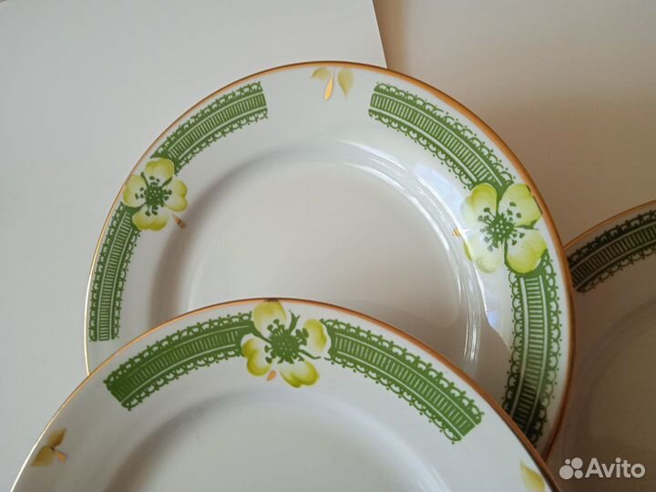Тарелки СССР 6 штук. Тарелка Чехия