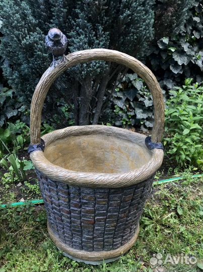 Вазон из бетона