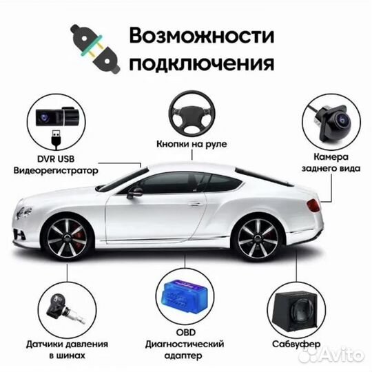 Магнитола TK4 Nissan Ниссан Serena 16-18