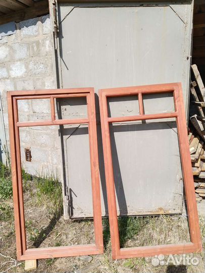 Оконные блоки деревянные для балкона