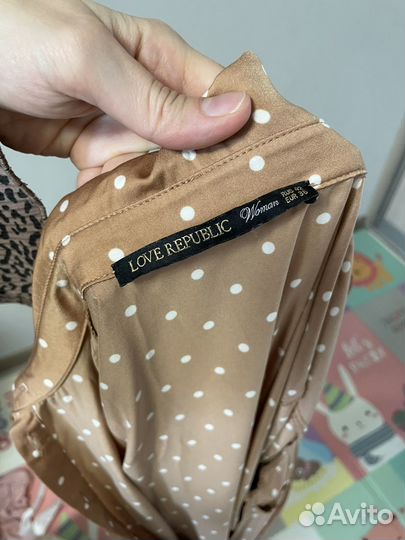 Платье в горох