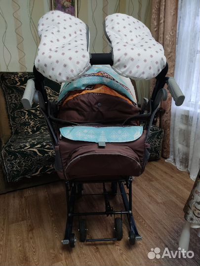 Санки коляска ника 7 3
