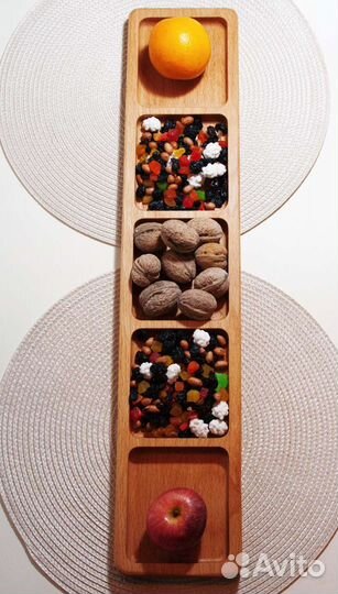 Набор менажниц. Доска сервировочная 3 шт