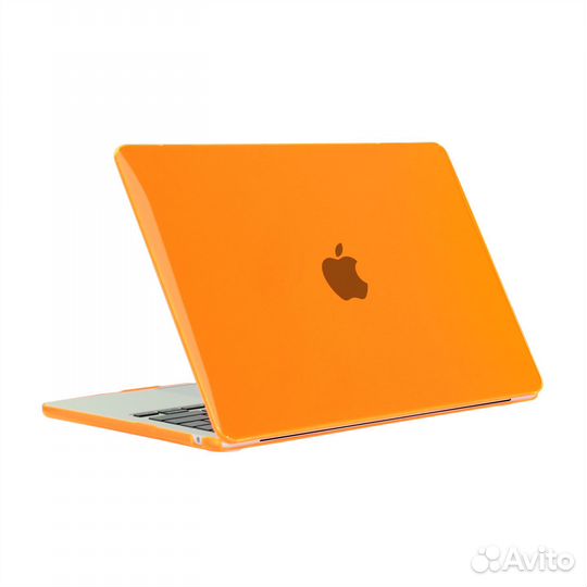 Чехол для MacBook Pro 14 2022 глянец оранжевый