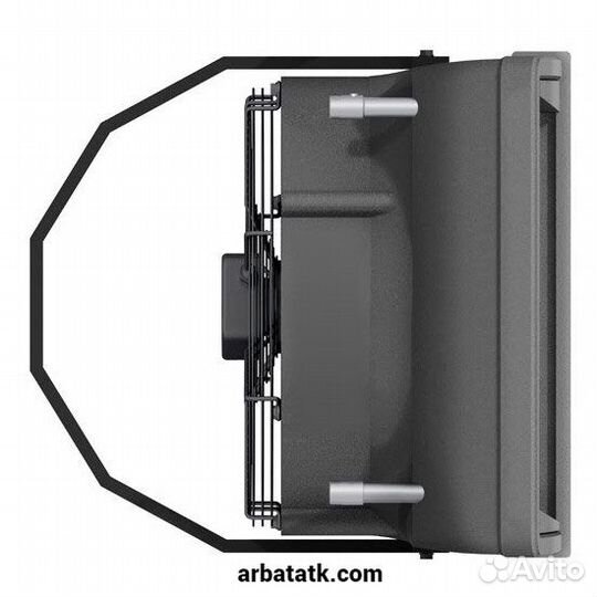 Водяной тепловентилятор Zilon 42 кВт