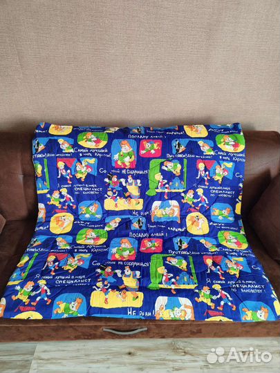 Одеяло детское тёплое шерстяное с хлопком