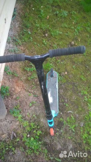 Трюковой самокат для фристайла бирюзовый MF1.8