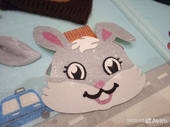 Карнавальная маска Сова и Заяц