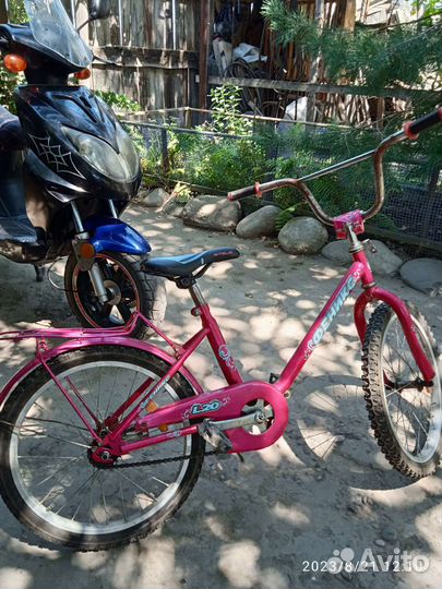 Велосипед детский, для девочек