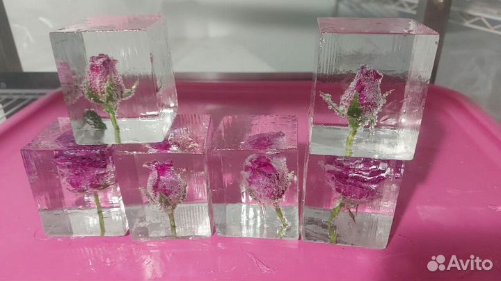 Лед для баров с цветами 15087 грамм