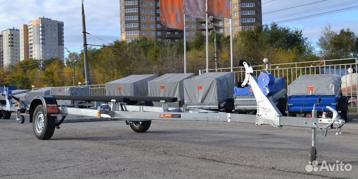 Прицеп легковой лодочный габарит 6м мзса81771G