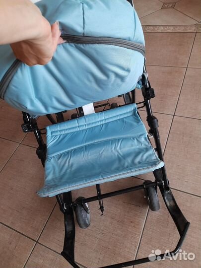 Детские санки коляска