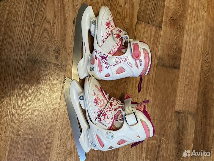 Коньки раздвижные детские
