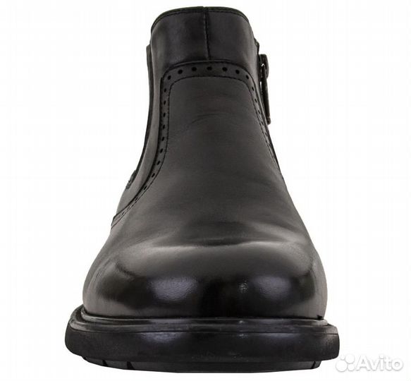 Мужские ботинки, натуральная кожа, цвет черный, 4