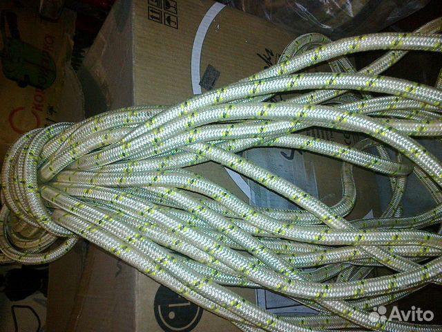 Шнур плетеный полипропиленовый Д14 мм