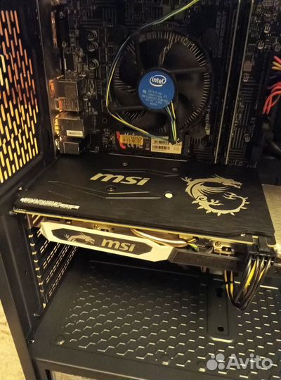 Компьютер из новых i3 10100f + GTX 1660ti