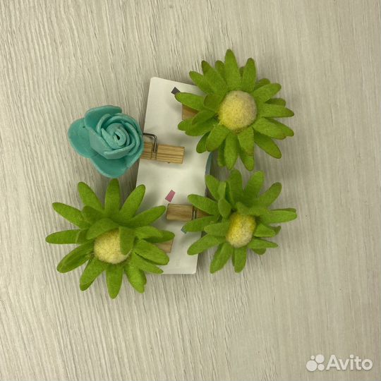 Прищепки деревянные декоративные