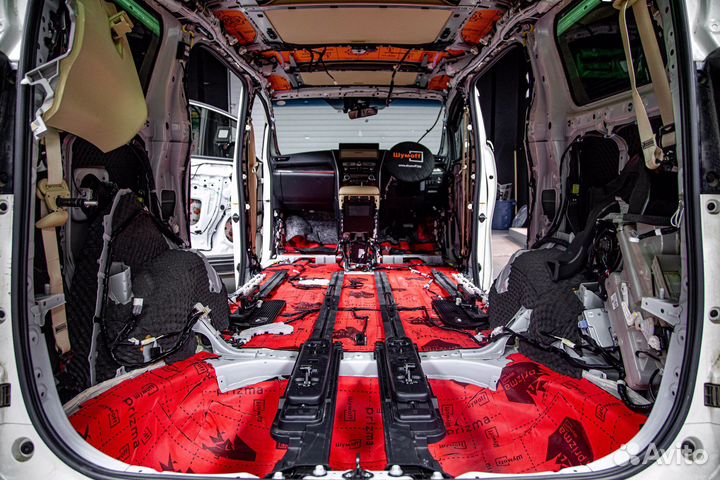 Шумоизоляция автомобиля материалы