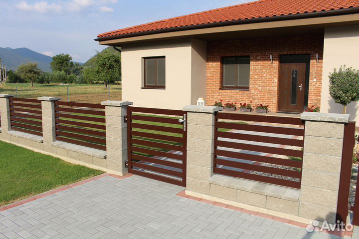 Забор Ранчо горизонтальный