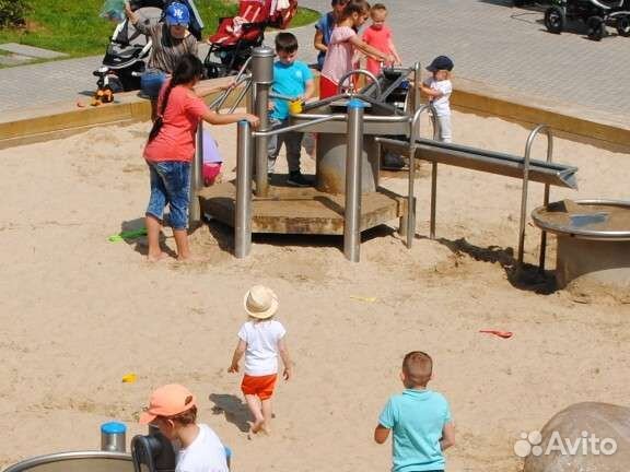 Песок кварцевый для песочниц и игровых площадок