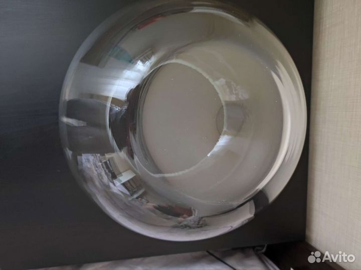 Аквариум ваза круглый