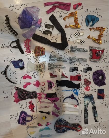 Аксессуары монстер хай