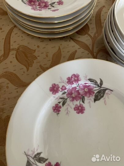 Тарелки Дулево СССР