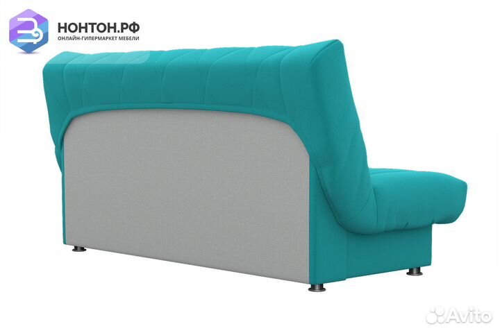Диван книжка Сити-1 бирюзовый