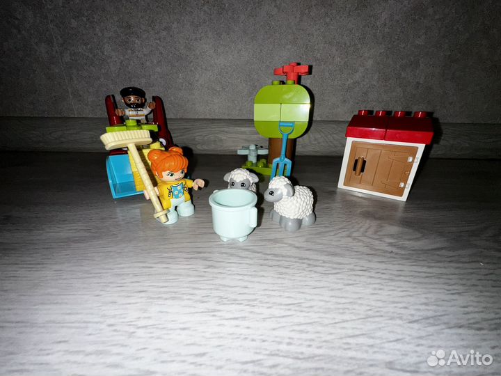 Lego duplo трактор и ферма