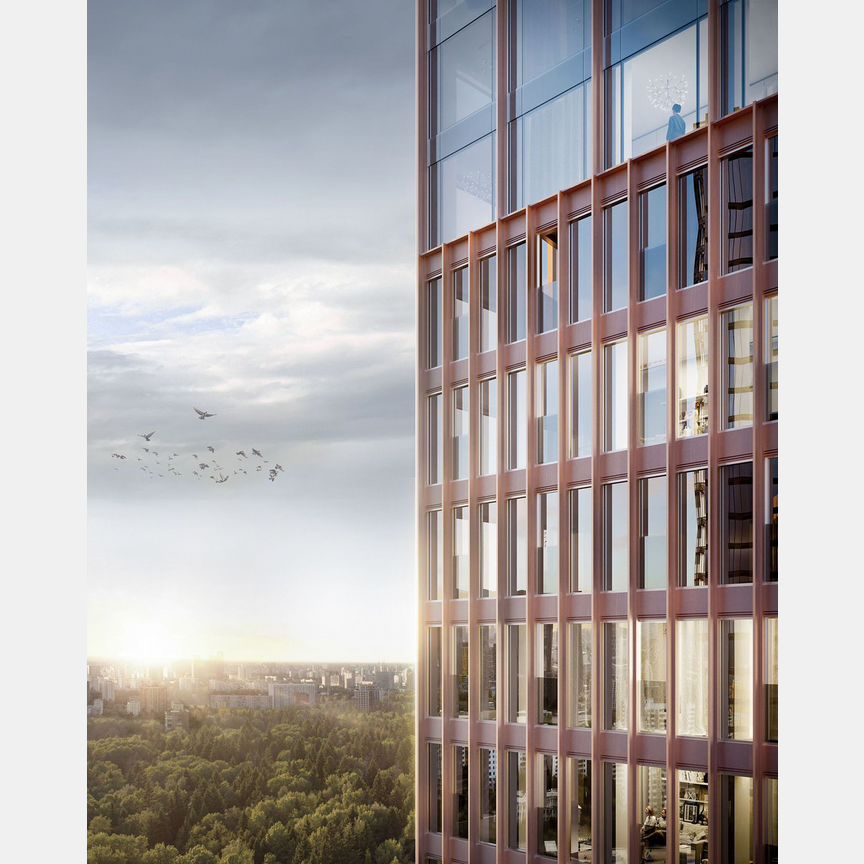 2-к. квартира, 64,3 м², 4/49 эт.