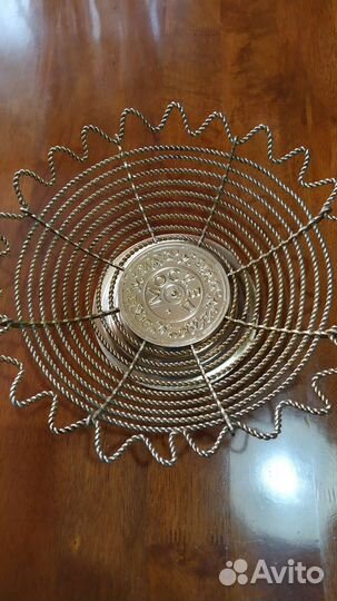 Ваза СССР металлическая