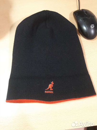 Шапка kangol black/red ориг