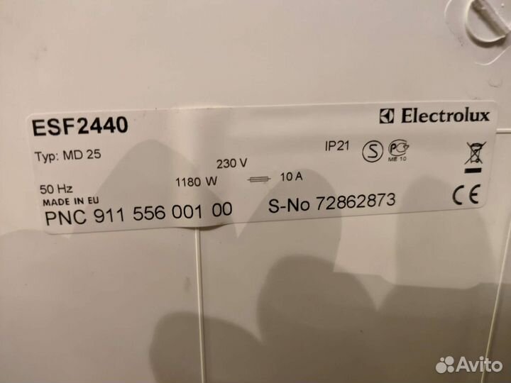 Посудомоечная машина Electrolux ESF 2440