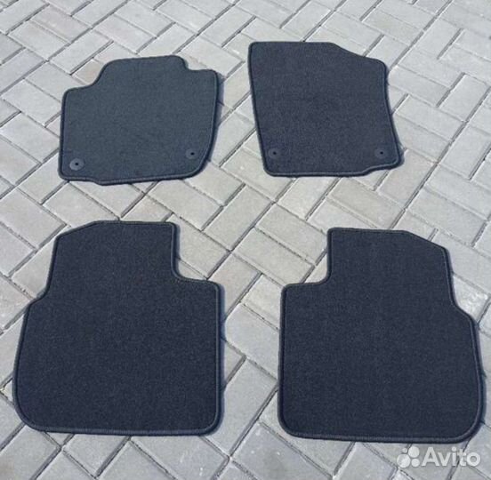 Текстильные коврики Volkswagen polo 6 (liftback)