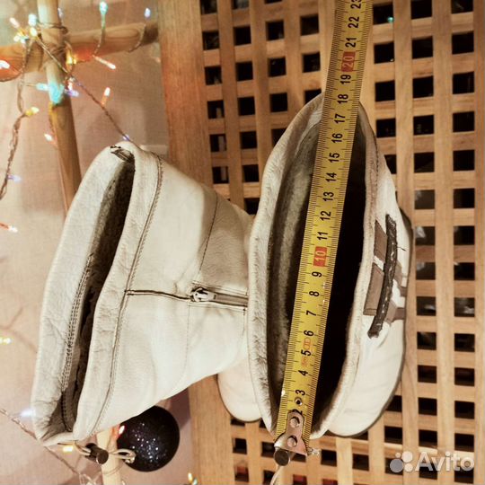 Сапоги женские зимние натуральная кожа 40