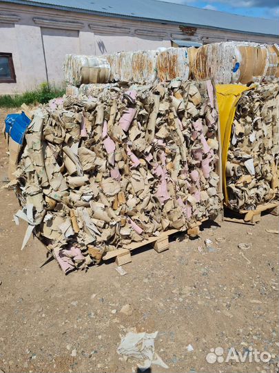 Шредер двухвальный с горизонтальным прессом