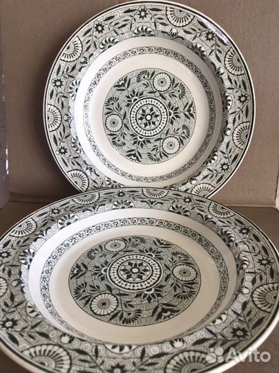 Тарелки глубокие Wedgwood, 1907-1924